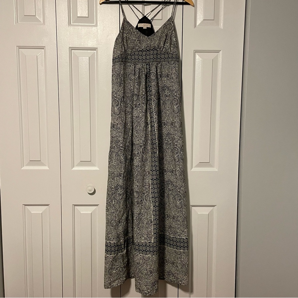 Loft Printed Maxi Dress
